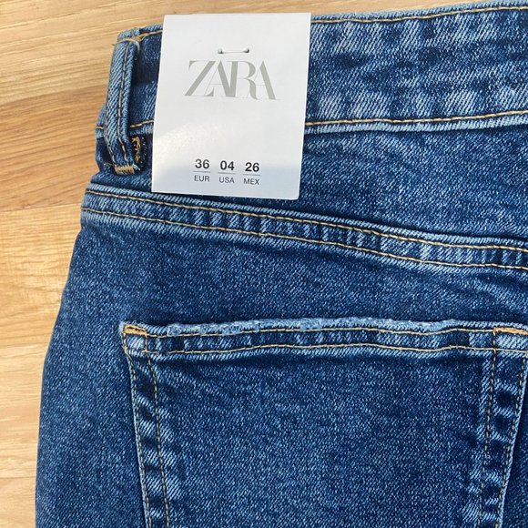 NWOT Hi-Rise ZARA Cut Off Shorts - Picture 6 of 7